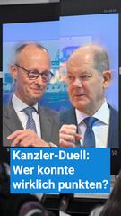 Kanzler-Duell: Wer konnte punkten?