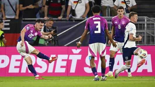 Paul Nebel bei seinem Treffer zum 2:2