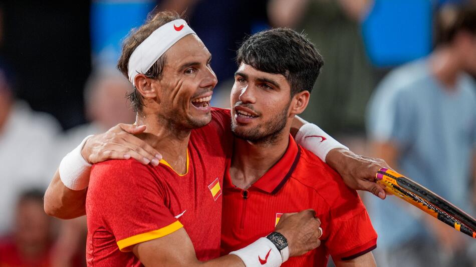 Rafael Nadal und Carlos Alcaraz