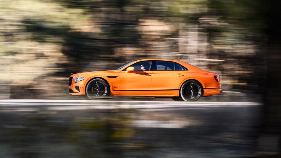 Fahransicht Bentley Flying Spur