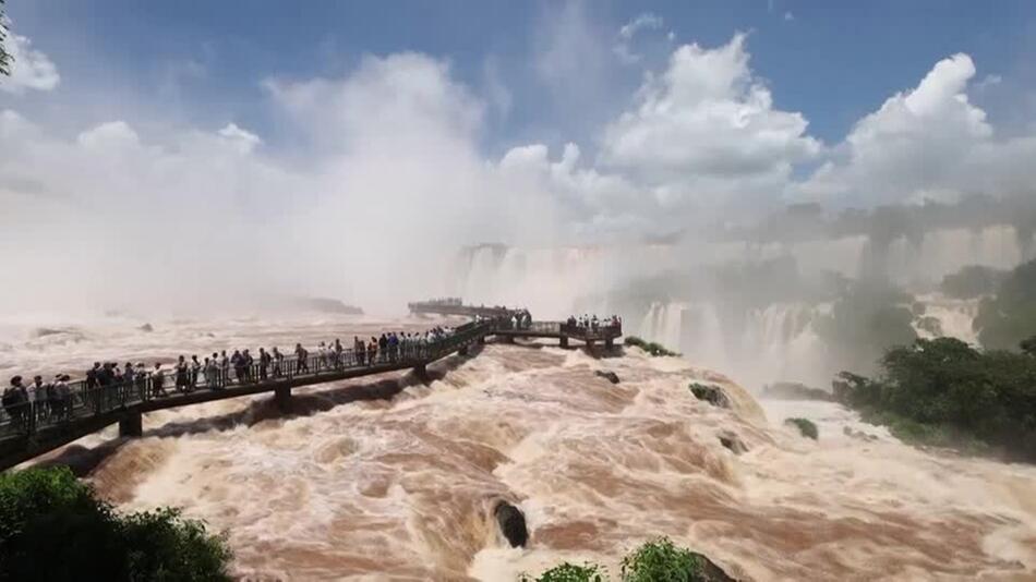 Wieder gute Aussichten am Iguazú