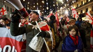 Demonstration in Georgien