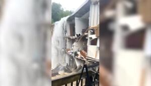 Überschwemmung in West Virginia: Wasserfall statt Wohngebäude