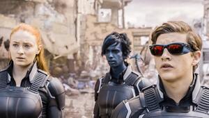 "X-Men: Apocalypse": Jean (Sophie Turner, l.), Kurt alias Nightcrawler (Kodi Smit-McPhee, M.) ...