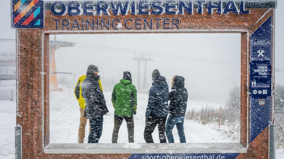 Skigebiet am Fichtelberg