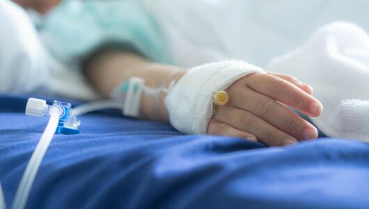 Kind im Krankenhaus