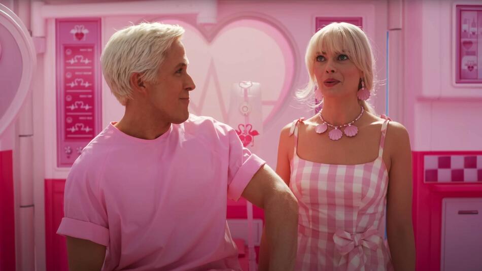 Ryan Gosling und Margot Robbie in "Barbie"