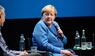 Merkel im Gespräch mit Cheema und Mendel