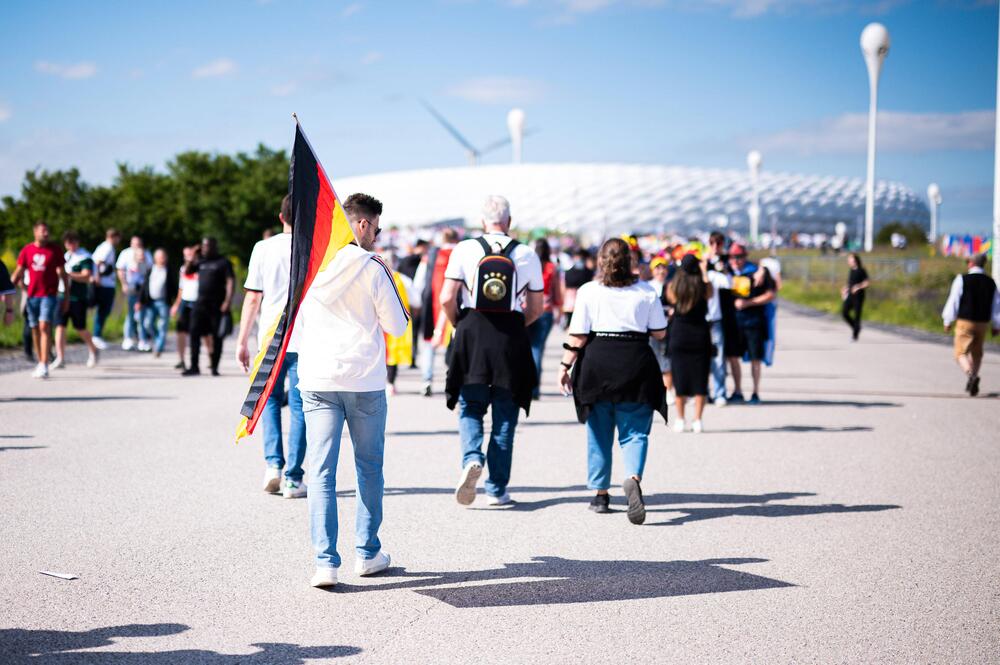 Deutsche Fans in München