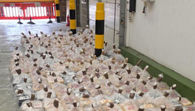 Kokain in britischem Hafen beschlagnahmt