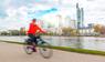 Per Fahrrad in Frankfurt am Main