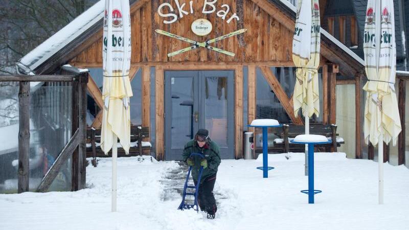 Ski Bar im Skigebiet Holzhau