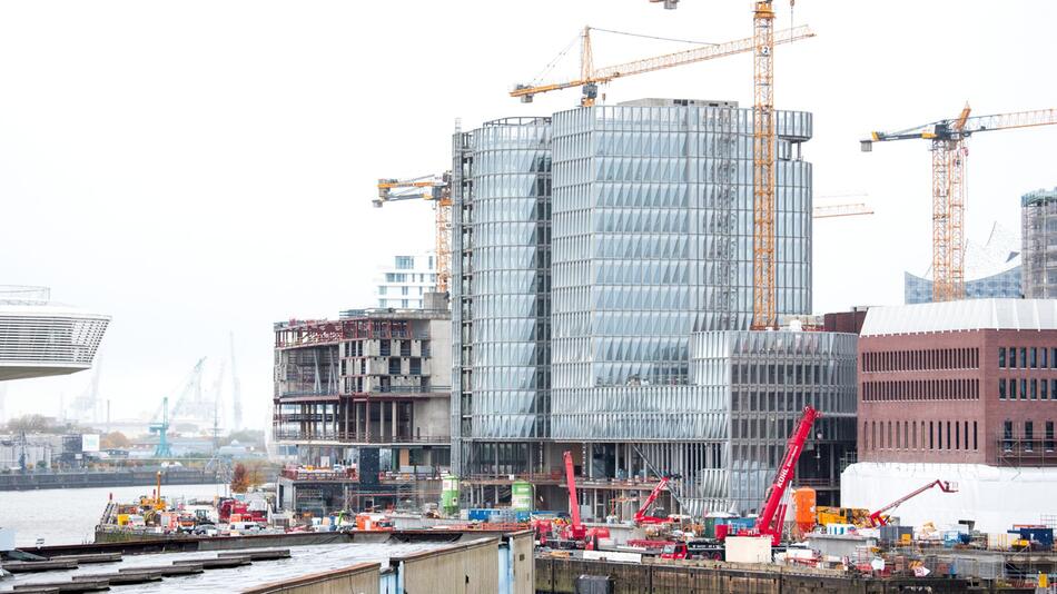 Nach Baustellen-Unfall in der Hamburger Hafencity