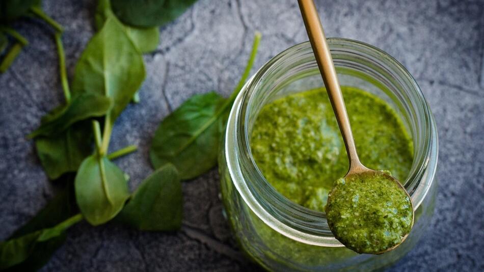 Pesto haltbar machen