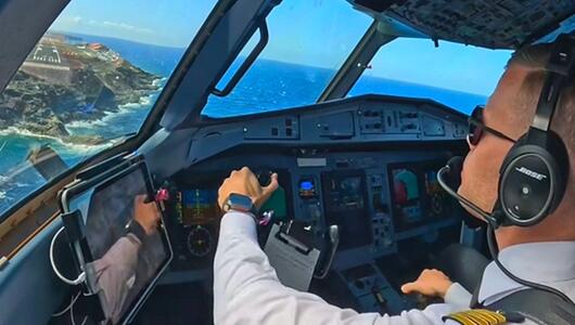 Eine der kürzesten Pisten in Europa: Pilot meistert Landung auf El Hierro