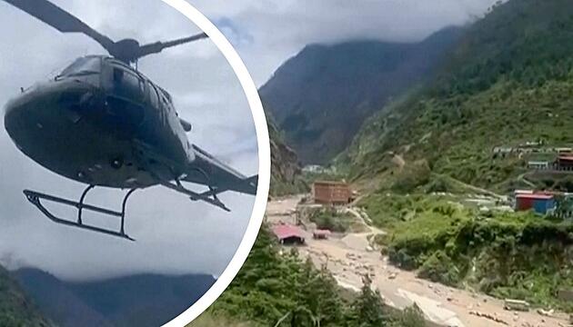 Flut zerstört Brücke zwischen Nepal und China: 18 Menschen vermisst