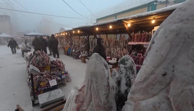 Kälteste Großstadt der Welt misst minus 45 Grad Celsius 