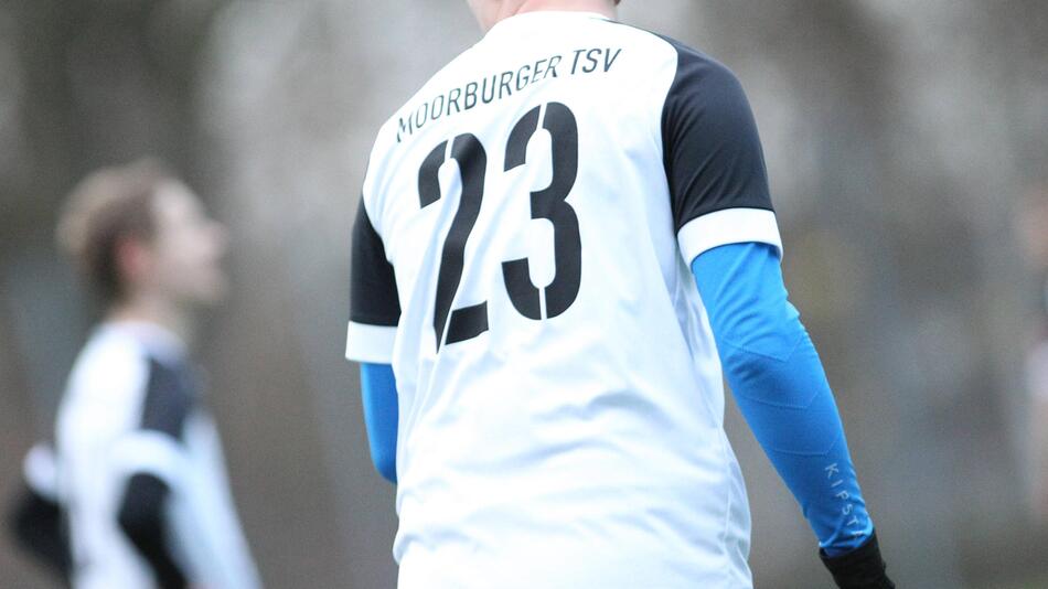 Ein Spieler des Moorburger TSV