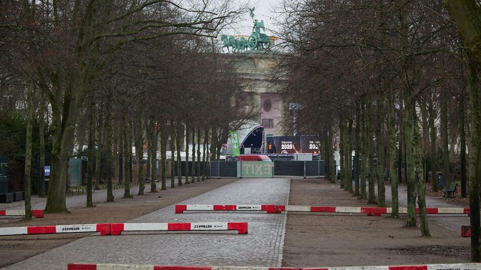 Silvester in Berlin - Sicherheit