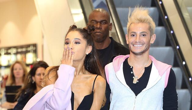 Ariana Grande kann auf ihren Bruder Frankie zählen.