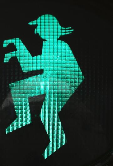 lustige Ampelmännchen