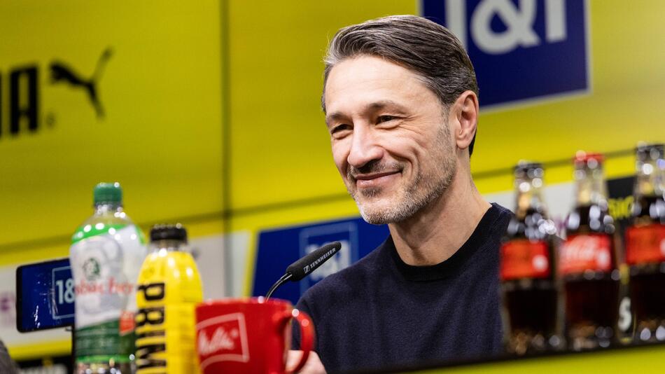 Niko Kovac bei seiner BVB -Leistung.