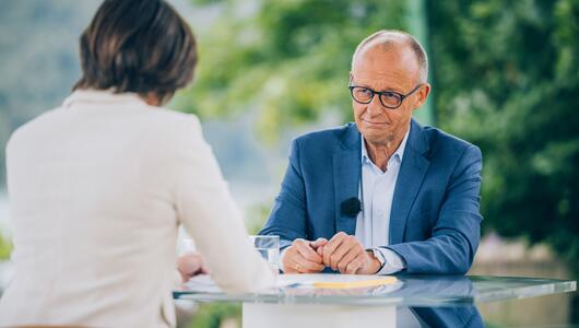 ZDF-Sommerinterview 2026 - Merz