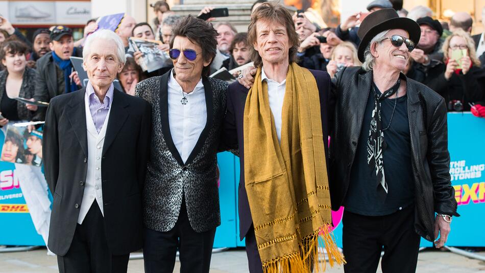Rolling Stones, Charlie Watts, Ron Wood, Mick Jagger, Keith Richards