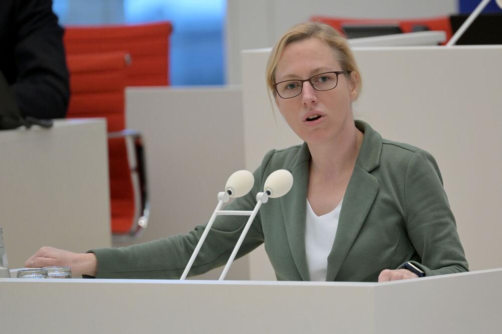 Die Brandenburger AfD-Abgeordnete Lena Kotré