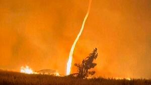 Spektakuläres Naturphänomen: Feuertornado wirbelt durch Waldbrand in Portugal