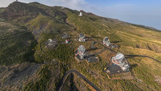 Neue Teleskope auf La Palma