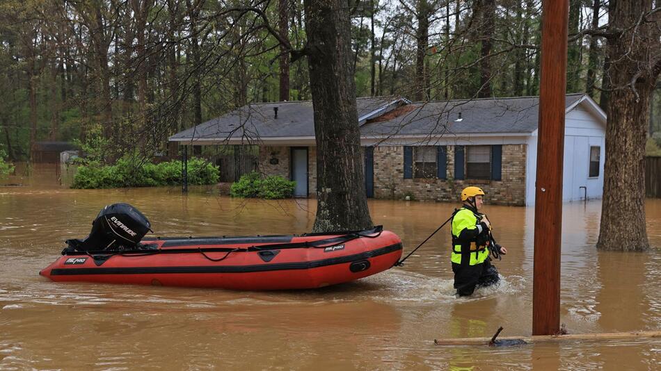 Unwetter im Süden der USA