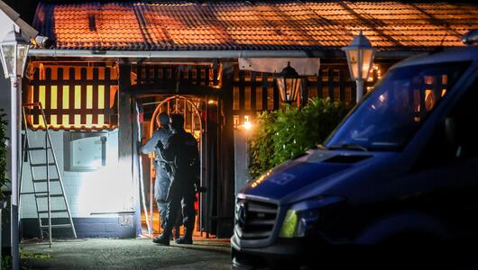 1.200 Polizisten bei Razzia gegen "Hells Angels" im Einsatz