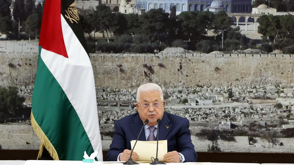 Nahostkonflikt - Palästinensische Führung in Ramallah