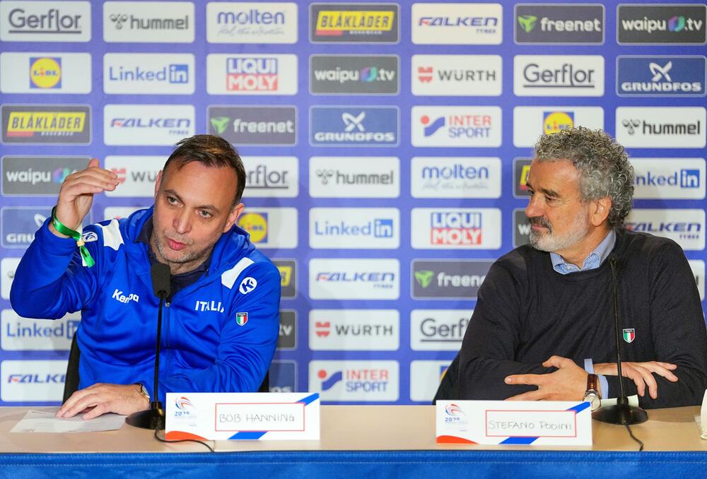 Bob Hanning und Stefano Podini