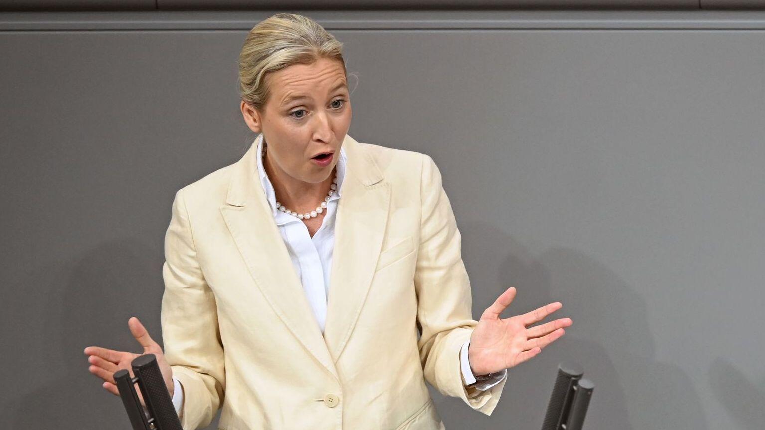 AfD prägt Generaldebatte - Klöckner droht Weidel mit Rauswurf | WEB.DE