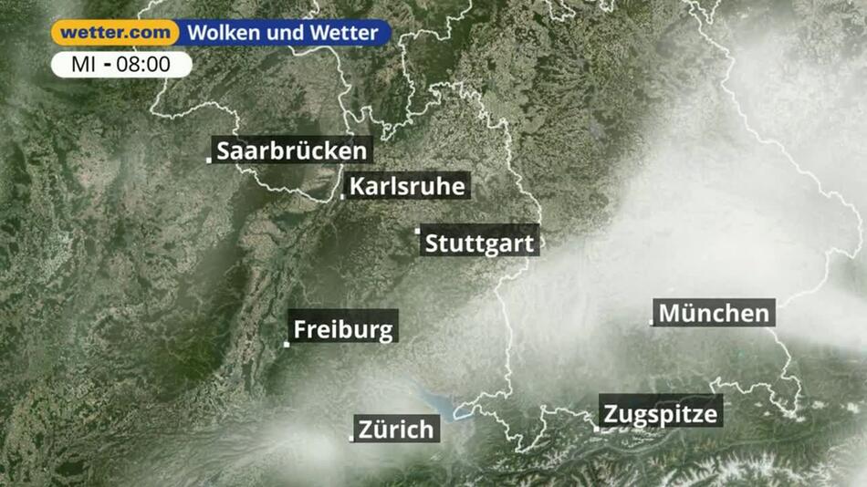 "Stuttgart / Württemberg: Dein Wetter für Deine Region!"
