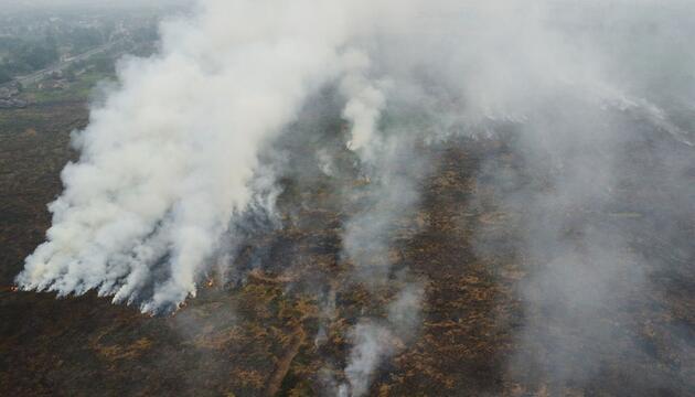 Waldbrände in Indonesien