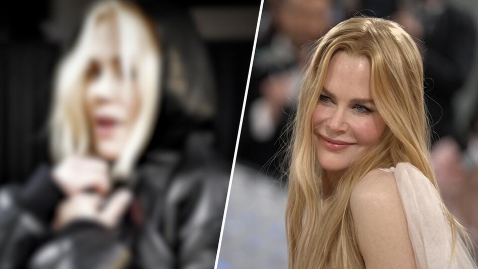 Hellblonder Longbob: Nicole Kidman zeigt neue Frisur