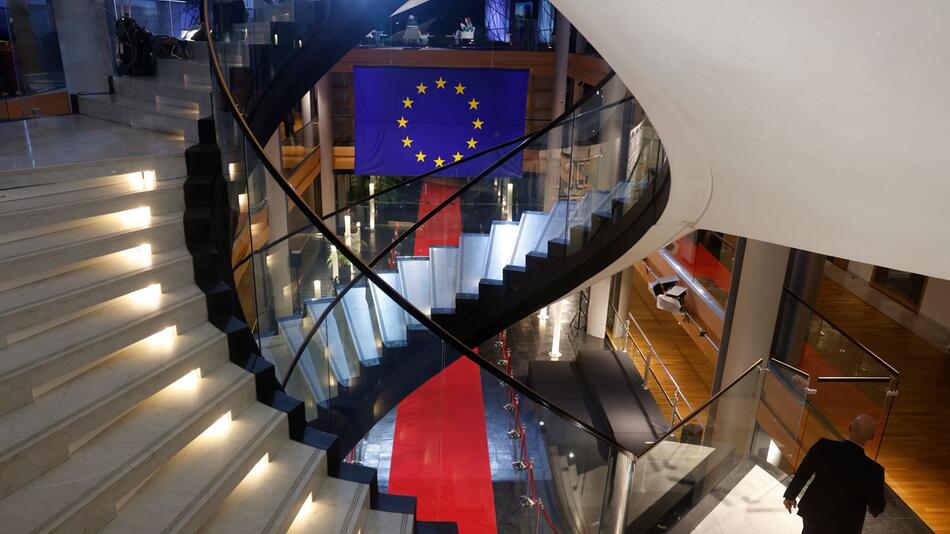 Treppen im EU-Parlament