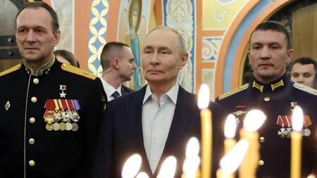 Putin erklärt Kindern: Russlands Soldaten auf göttlicher Mission