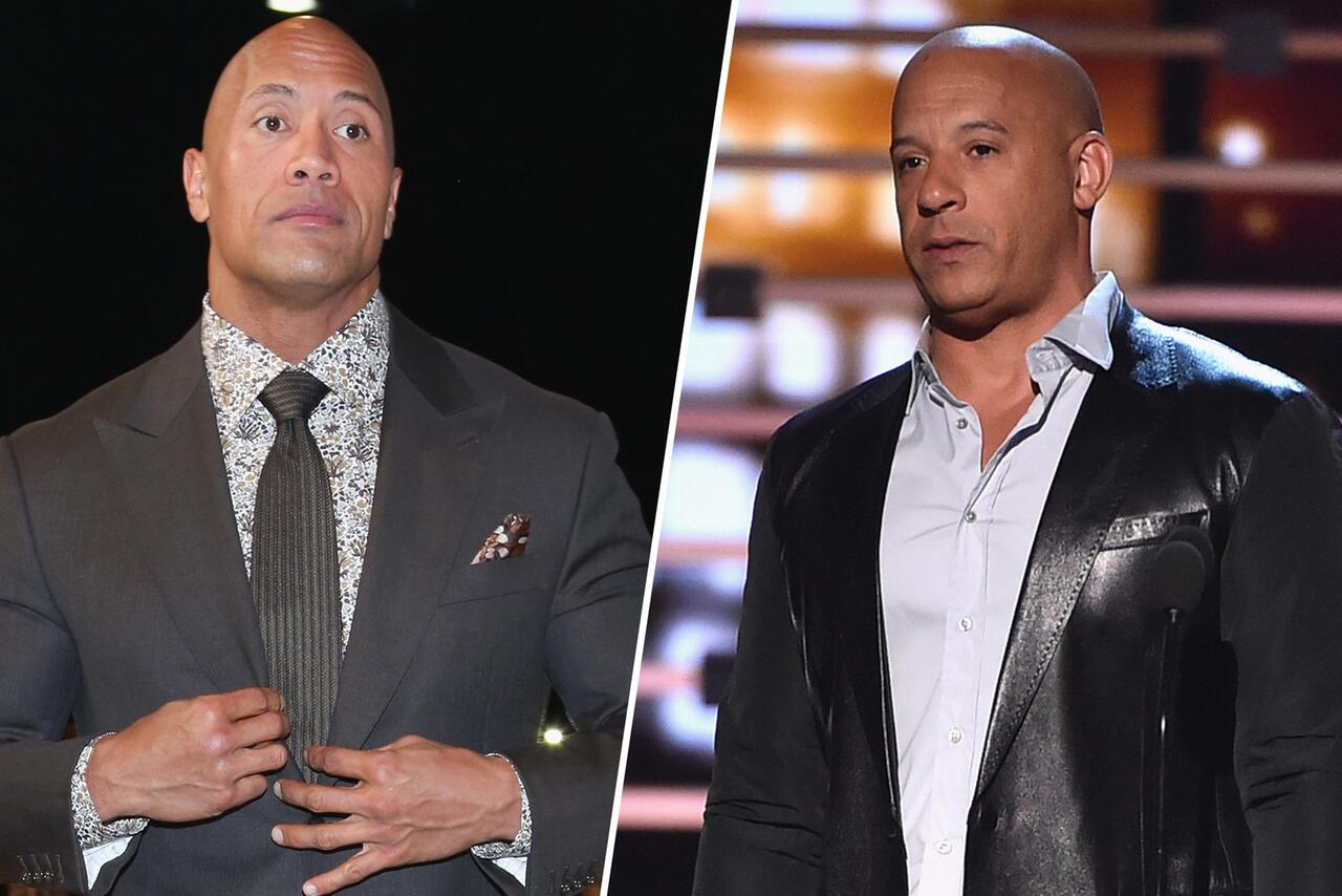 Dwayne Johnson vs. Vin Diesel – Streit der Muskelpakete am "Fast