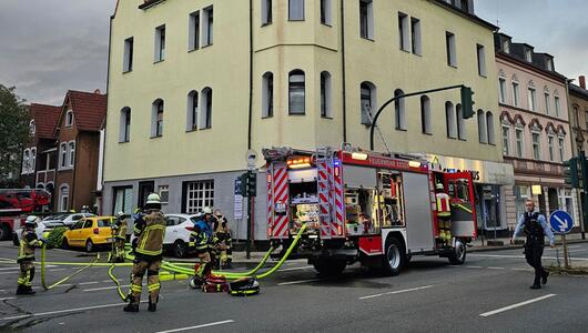 Verletzte bei mehreren Bränden in Essen