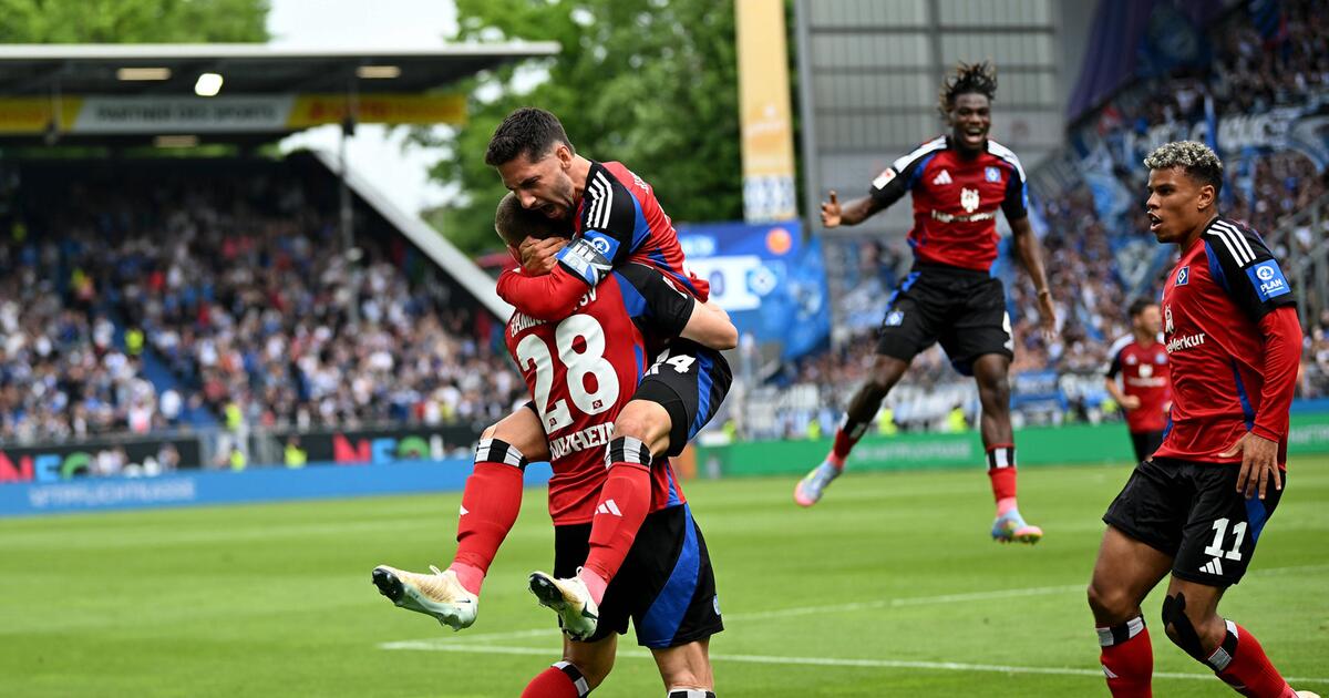 HSV macht großen Schritt – Düsseldorf patzt gegen Abstiegskandidat