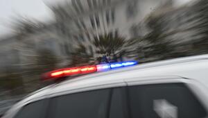 China - Blaulicht auf einem Polizeiwagen