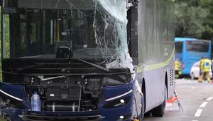 Oberbayern: Zweitklässler stirbt bei Bus-Zusammenstoß auf Schulausflug