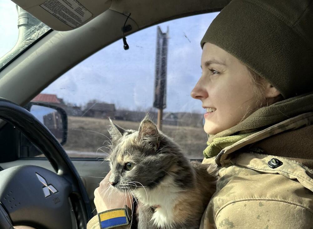 Er unterstützt Tierschützerinnen aus der Ukraine.