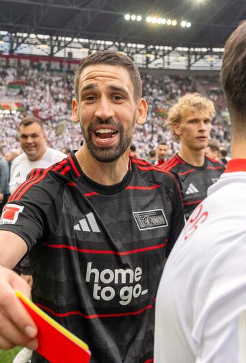 Union Berlins Rani Khedira beim Spiel in Augsburg
