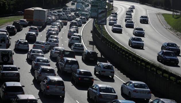 Autobahn in Südafrika