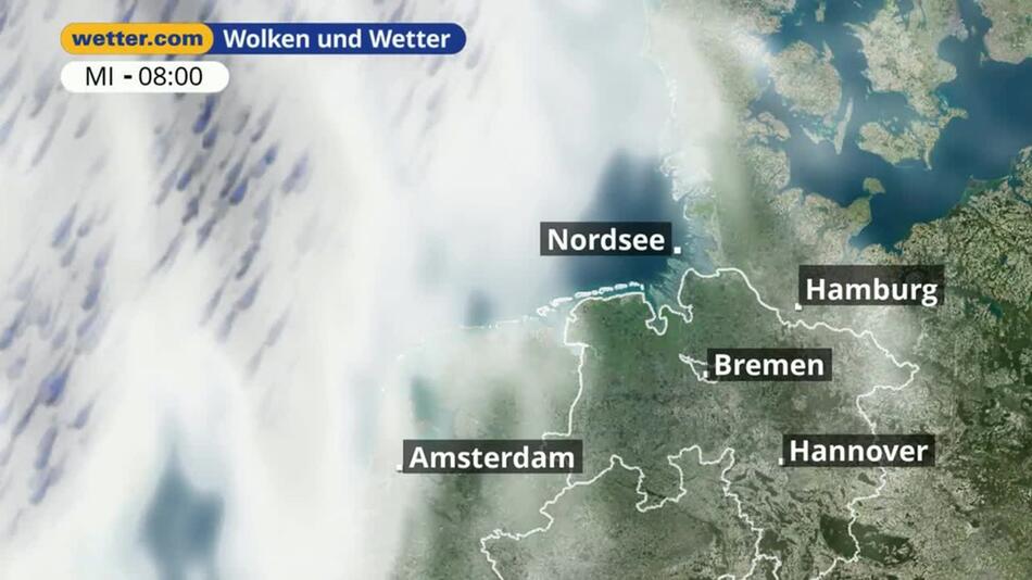 "Nordsee: Dein Wetter für Deine Region!"